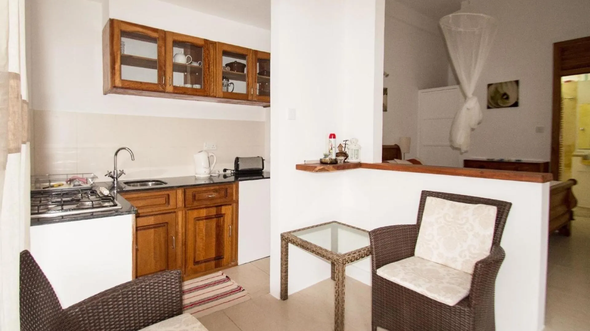 Apartmán Appartement Merle Mit Grill Und Garten Beau Vallon  Seychely